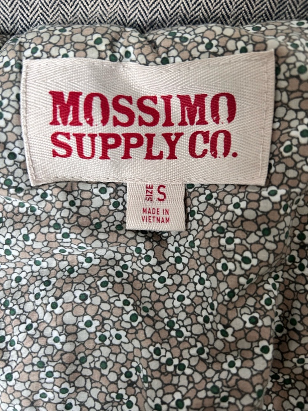 Mossimo Supply Co. Women’s Herringbone Quilted Lined Jacket XS-S - Picture 8 of 12